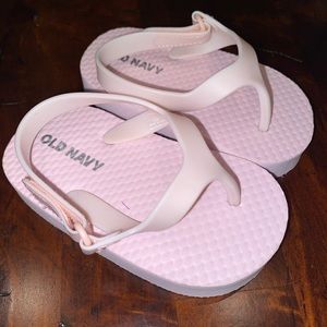 Baby girl flip flops